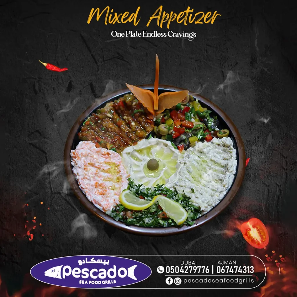 Seafood-themed-promotional-poster-designed-for-Pescado-showcasing-brand-identity-and-marketing-creatives